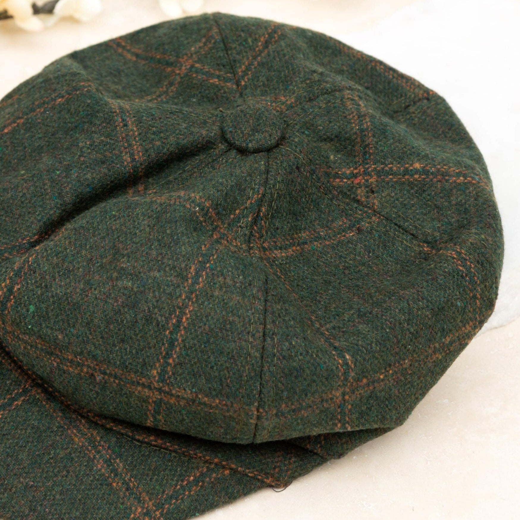 Aili's Corner News Worthy Tweed Newsboy Cap