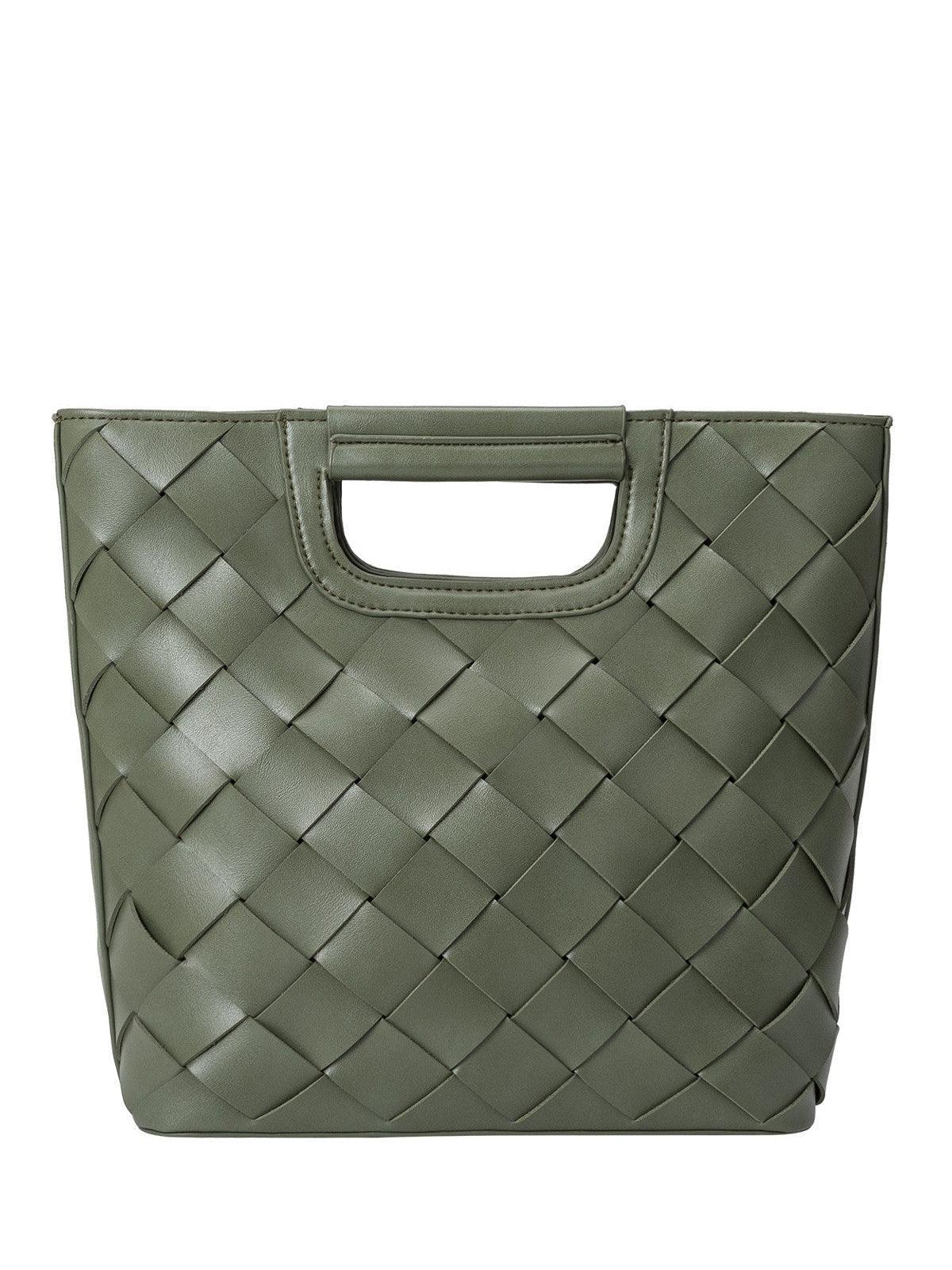 A Little Birdy Told Me Vintage Green Medium Tote-Women's Accessories-Shop Z & Joxa