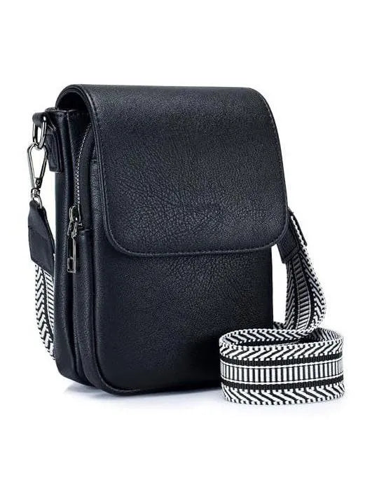 Aili's Corner Cityline Compact Foldover Crossbody Bag-Women's Accessories-Shop Z & Joxa