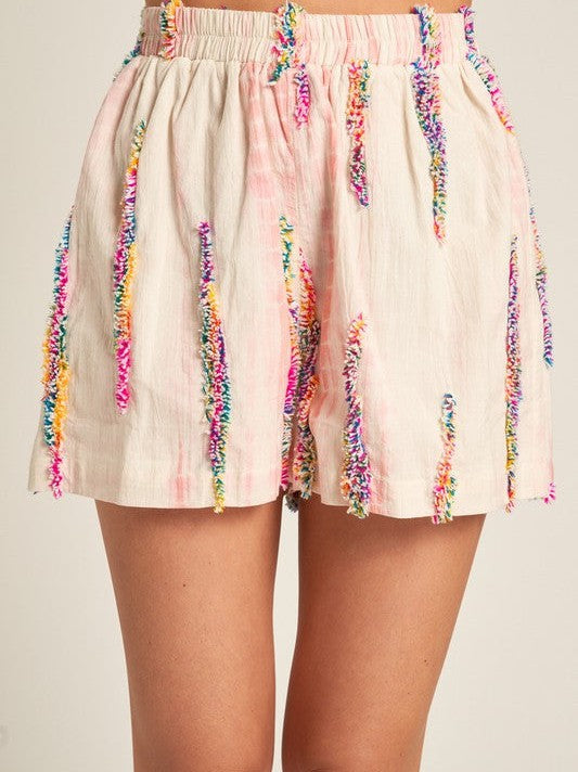 All You Need is a Splash of Color Shorts + Tank Matching Set-Women's Sets-Shop Z & Joxa