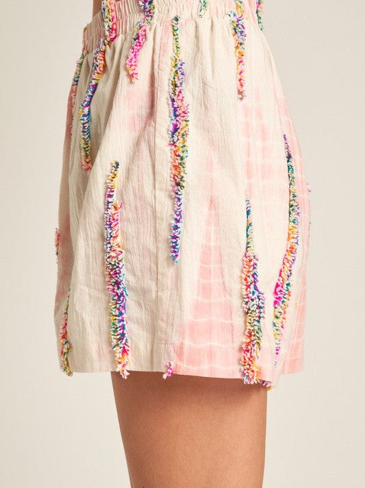 All You Need is a Splash of Color Shorts + Tank Matching Set-Women's Sets-Shop Z & Joxa