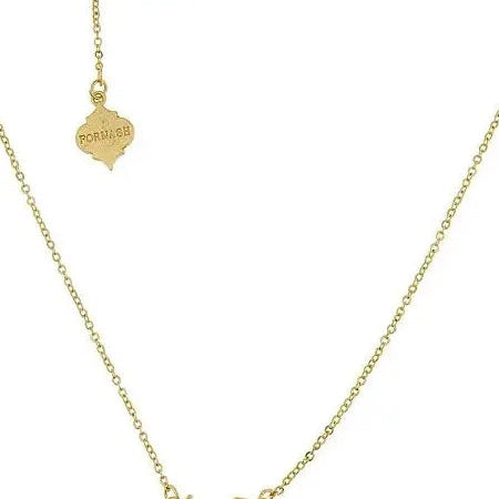 Baby Giraffe Gold Chain Necklace-Women's Accessories-Shop Z & Joxa