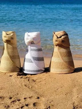 Bow & Go Wide Brim Visor – Fold, Flaunt, Repeat-Women's Accessories-Shop Z & Joxa