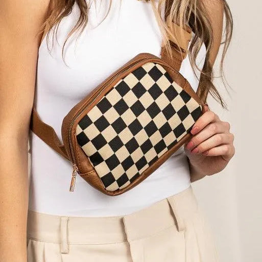 Check Yourself: The Alva Sling Bum Bag-Women's Accessories-Shop Z & Joxa