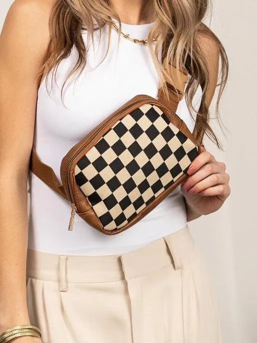 Check Yourself: The Alva Sling Bum Bag-Women's Accessories-Shop Z & Joxa