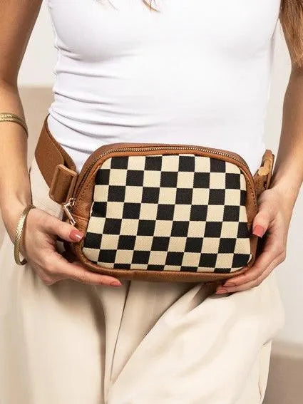 Check Yourself: The Alva Sling Bum Bag-Women's Accessories-Shop Z & Joxa