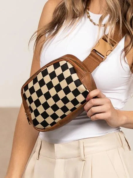 Check Yourself: The Alva Sling Bum Bag-Women's Accessories-Shop Z & Joxa