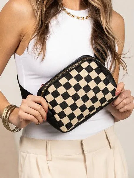 Check Yourself: The Alva Sling Bum Bag-Women's Accessories-Shop Z & Joxa