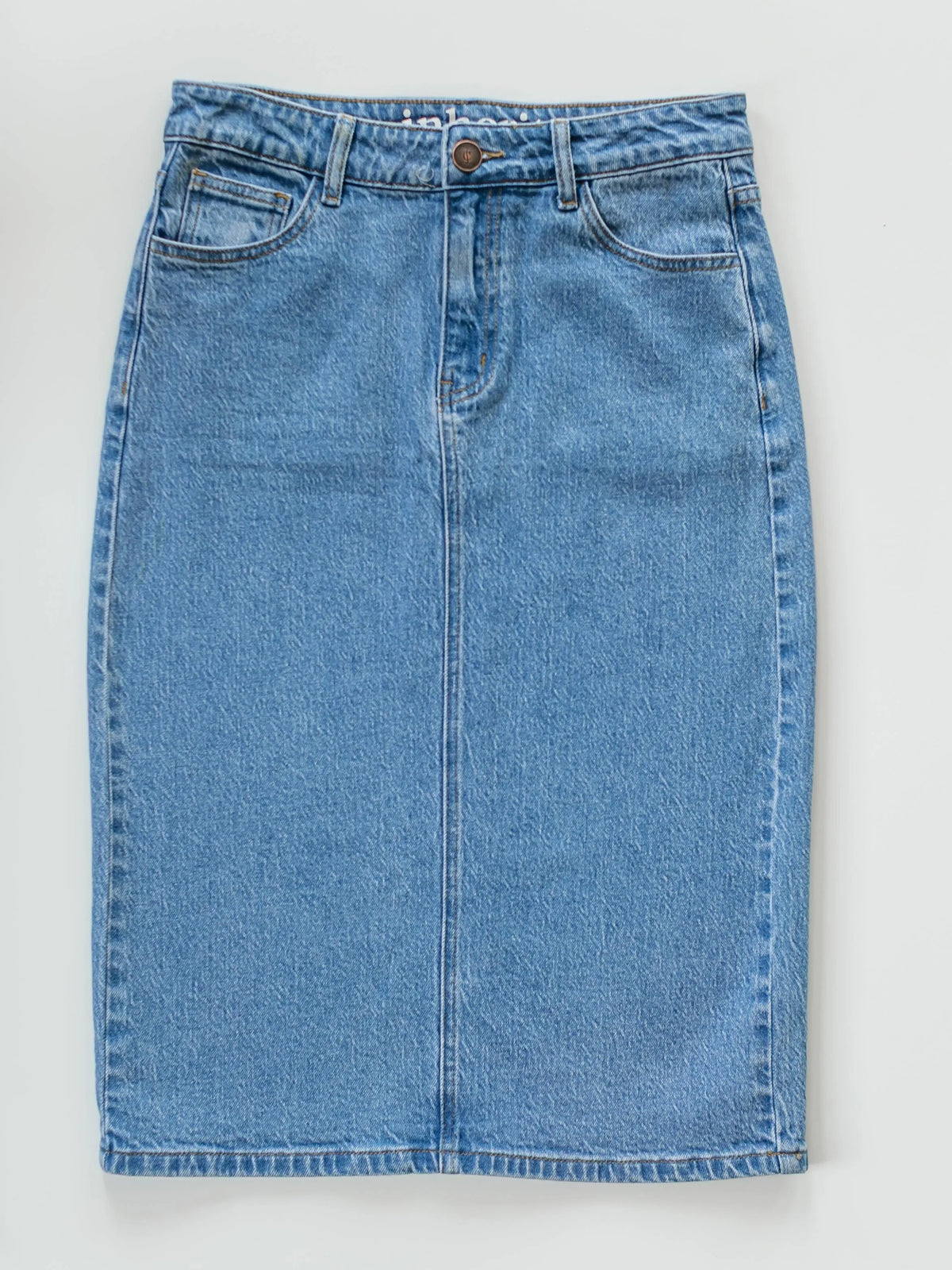 Denim Days Remi Medium Denim Midi Skirt-Women's Skirts & Skorts-Shop Z & Joxa