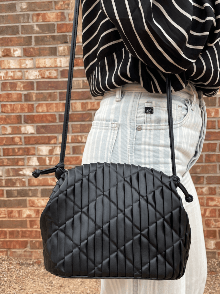 Do Your Part Recycled Vegan Leather Crossbody Bag-Women's Accessories-Shop Z & Joxa