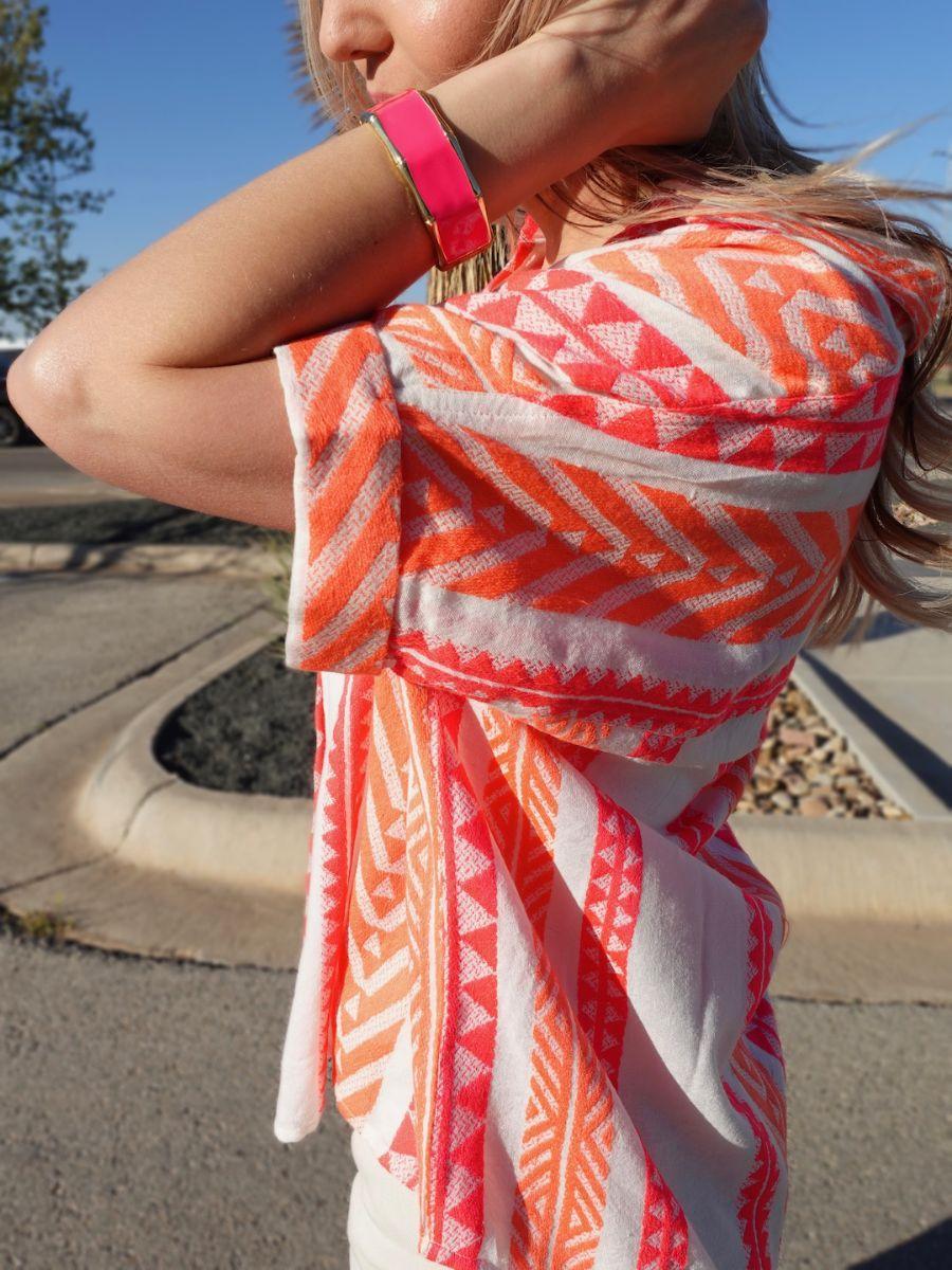 Golden Enamel Hinged Bracelet-Women's Accessories-Shop Z & Joxa