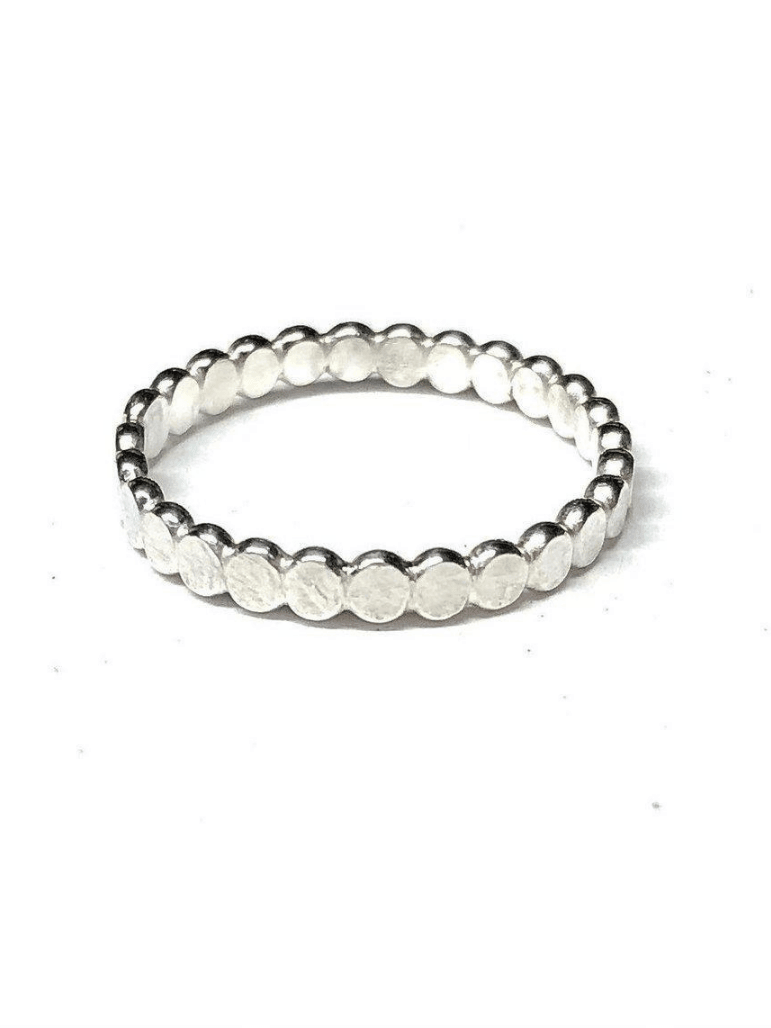 Handmade Stacking Ring Set in Sterling Silver-Women's Accessories-Shop Z & Joxa