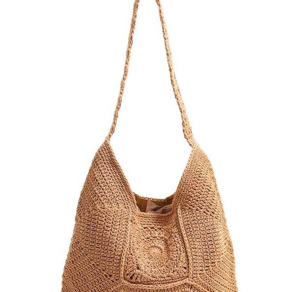 Aili's Corner Hooked on your Raquel Crochet Hobo Bag