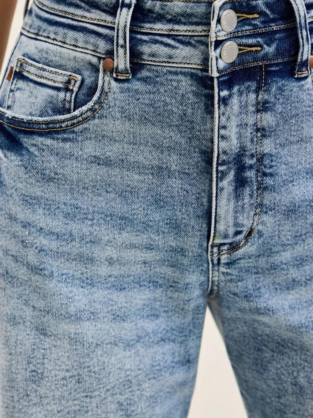 Judy Blue Arc Appeal High Waist Marlow Arc Leg Jeans-Women's Jeans-Shop Z & Joxa