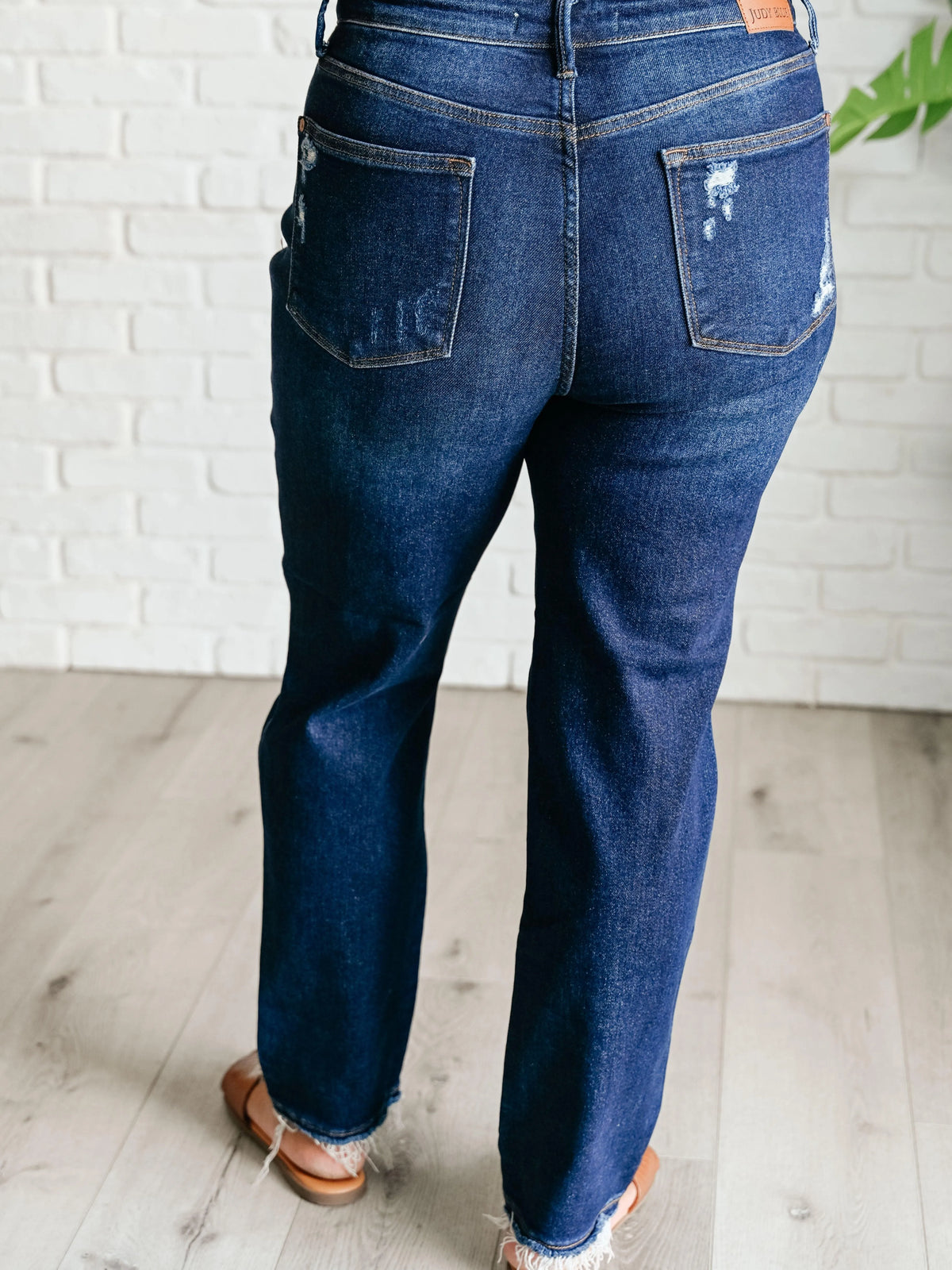 Judy Blue Magic in the Making Rigid Magic Distressed Jeans-Women's Jeans-Shop Z & Joxa