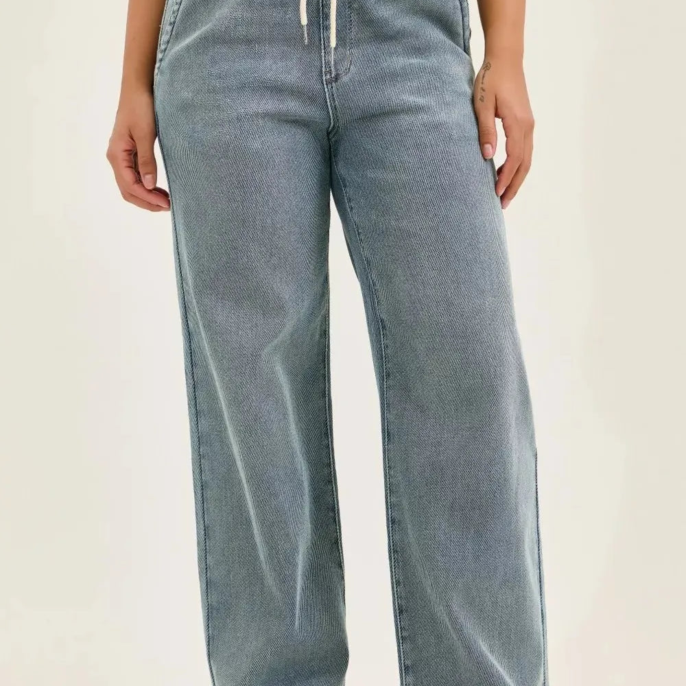 Judy Blue Off Duty High Rise Wilhelmina Vintage Baggy Jeans-Women's Jeans-Shop Z & Joxa
