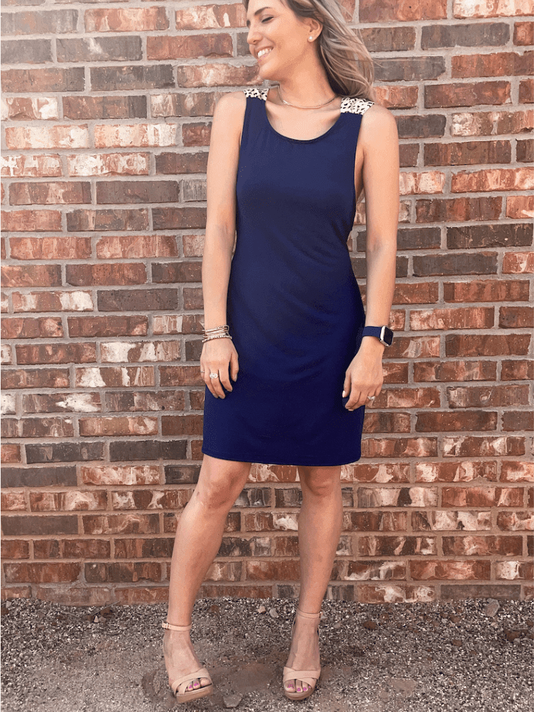 Just a Little Extra Backless Mini Dress-Women's Dresses-Shop Z & Joxa