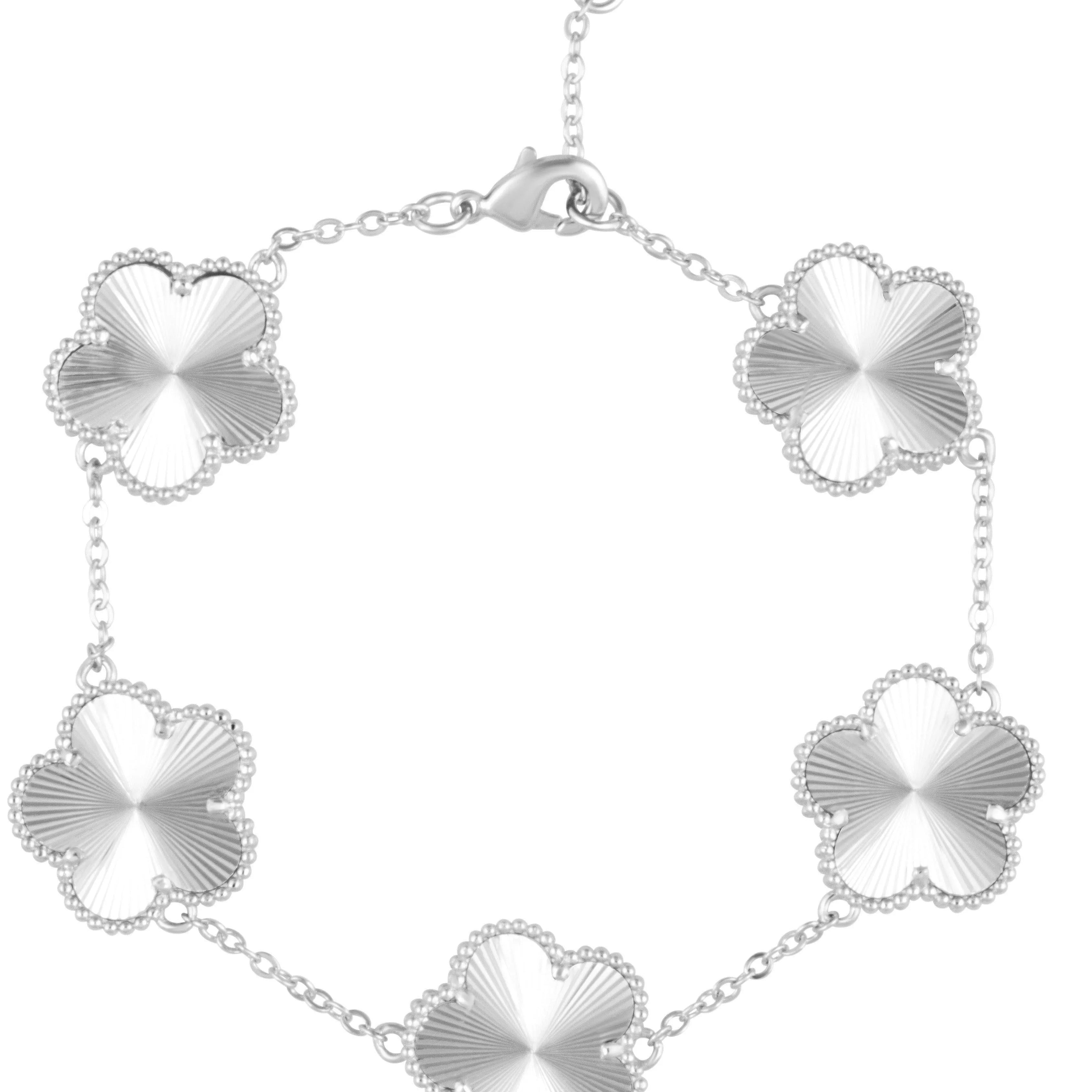 Lucky in Love Clover Inspired Bracelet-Bracelet-Shop Z & Joxa