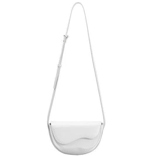 Melie Bianco Frieda White Crossbody Bag-Women's Accessories-Shop Z & Joxa