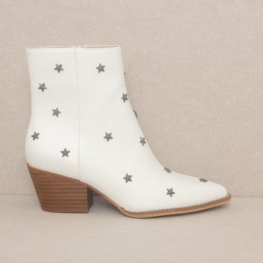 OASIS SOCIETY Star Studded Western Bootie-Women's Shoes-Shop Z & Joxa