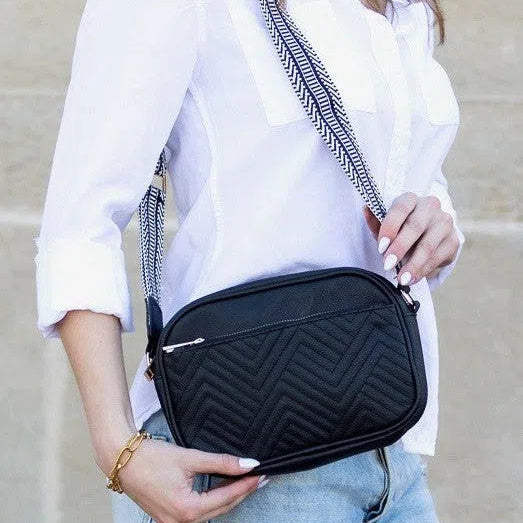 On the Go Fashion Vegan Leather Crossbody Bag-Women's Accessories-Shop Z & Joxa