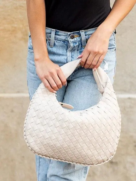 Paige the Day Butter Soft Woven Handbag-Women's Accessories-Shop Z & Joxa