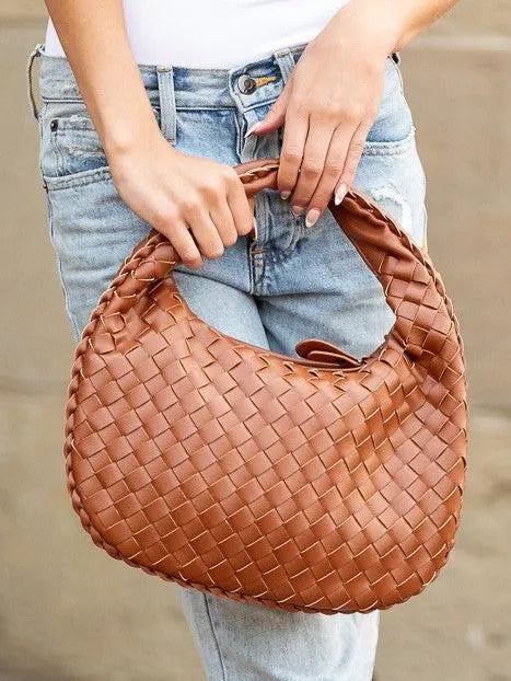 Paige the Day Butter Soft Woven Handbag-Women's Accessories-Shop Z & Joxa