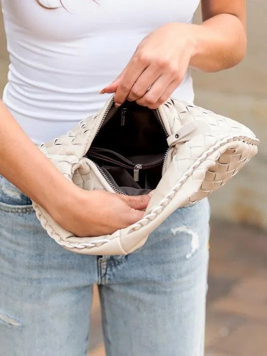 Paige the Day Butter Soft Woven Handbag-Women's Accessories-Shop Z & Joxa