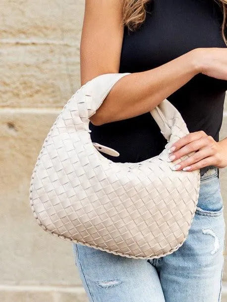 Paige the Day Butter Soft Woven Handbag-Women's Accessories-Shop Z & Joxa