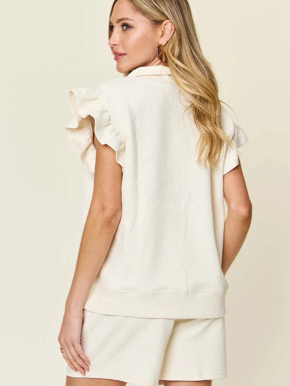 Polished Twist Textured Lounge Set by Double Take-Women's Sets-Shop Z & Joxa