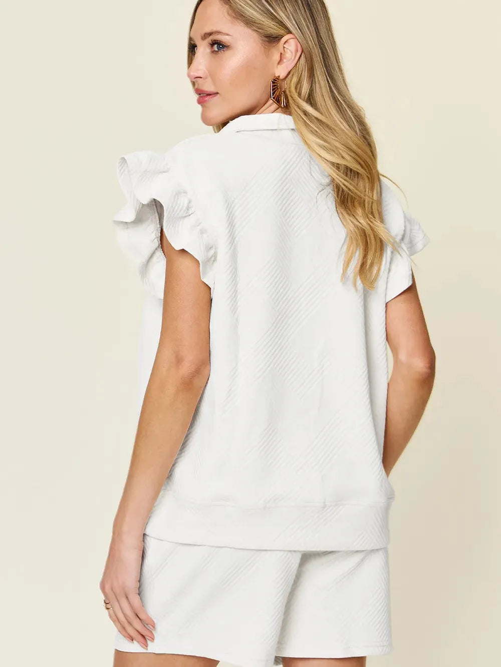 Polished Twist Textured Lounge Set by Double Take-Women's Sets-Shop Z & Joxa