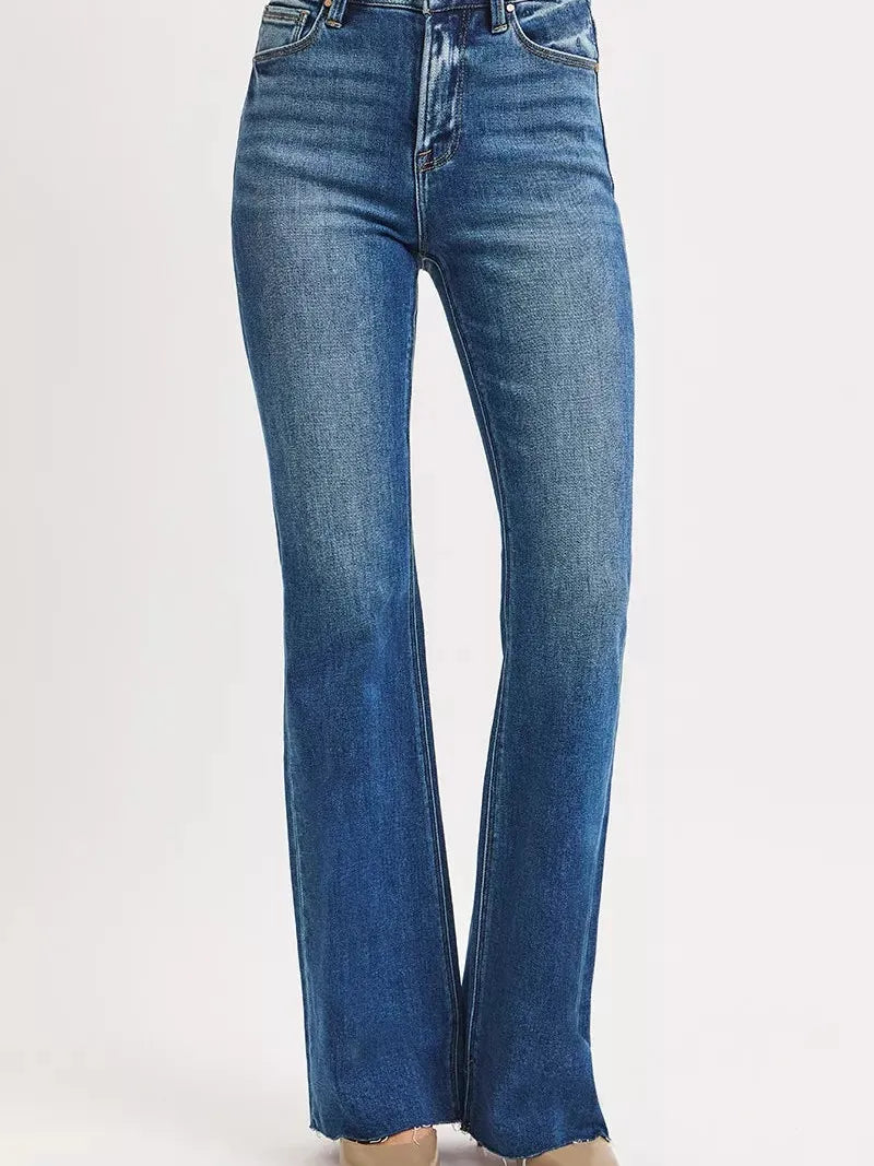 Risen Starstruck High Rise Flare Jeans-Women's Jeans-Shop Z & Joxa