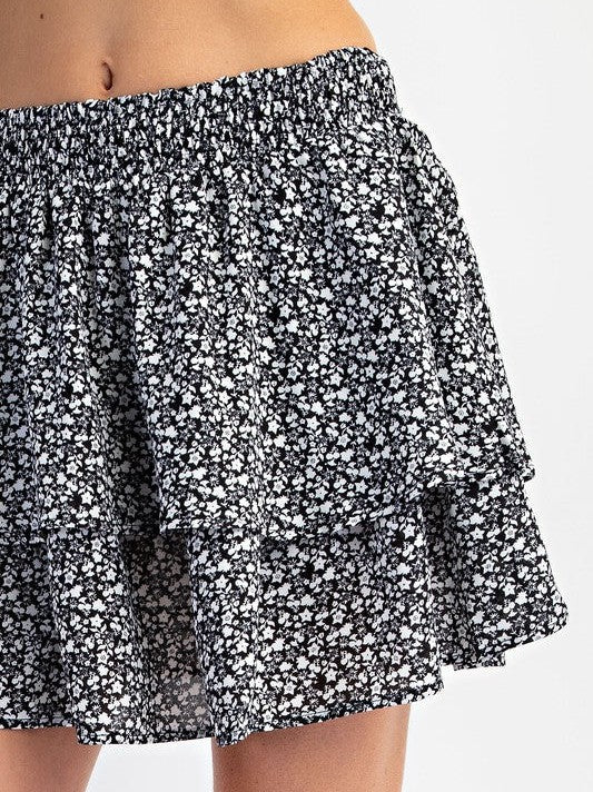 Smocked Just Right Small Floral Print Matching Set-Women's Sets-Shop Z & Joxa