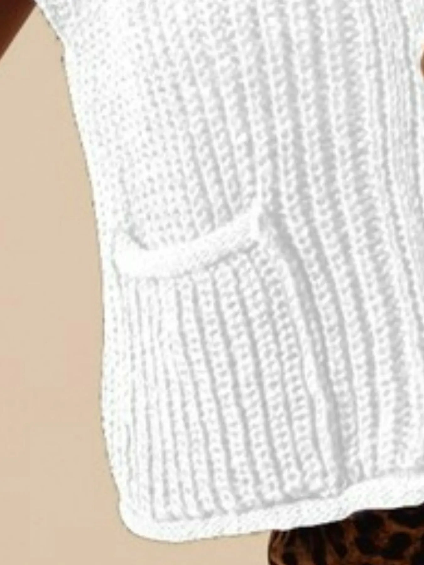 So Me Cotton Kiss Big Button Front Sweater Vest-Women's Shirts & Tops-Shop Z & Joxa