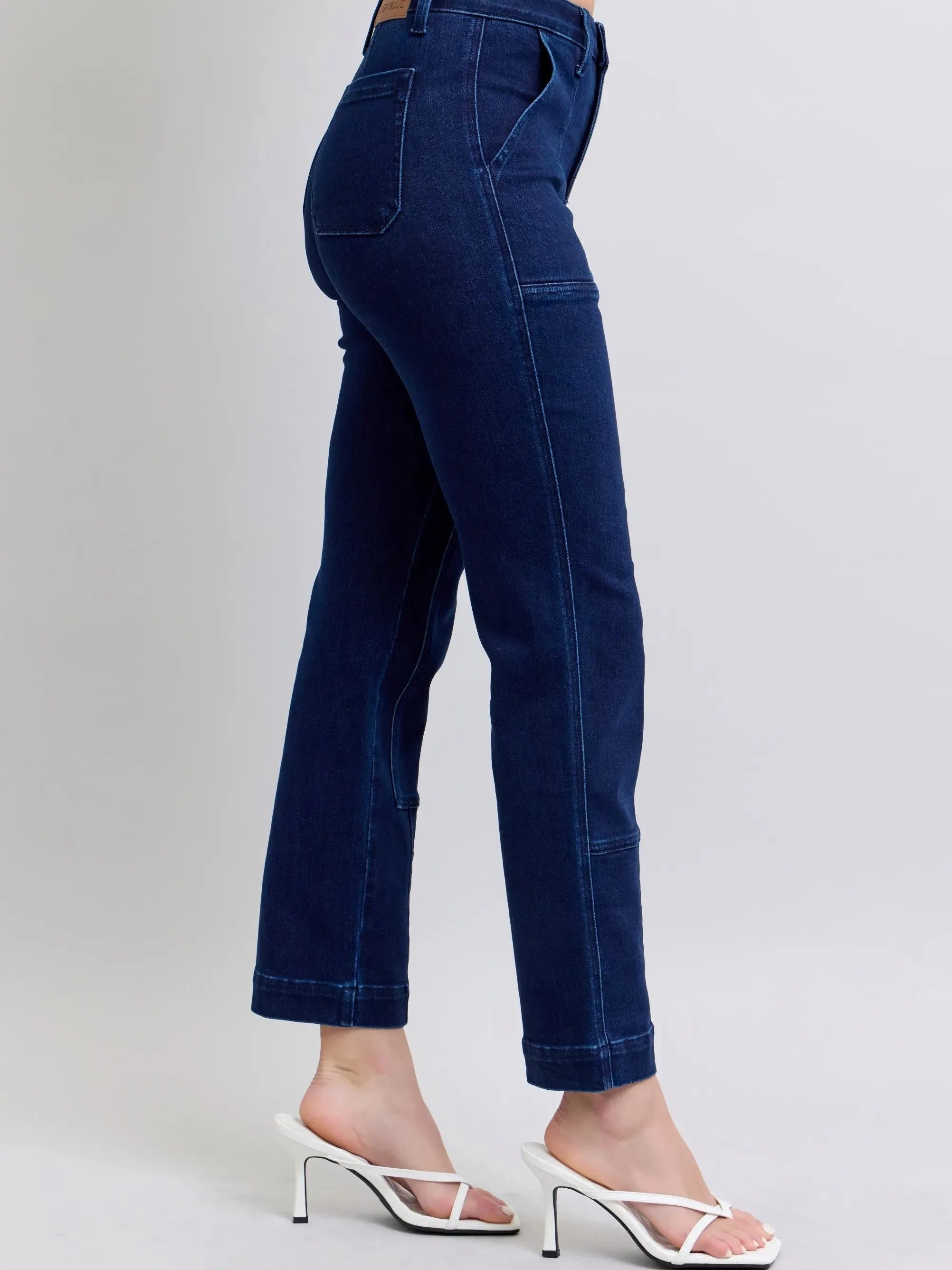 Star Struck: Judy Blue High-Waist Workwear Jeans-Women's Jeans-Shop Z & Joxa