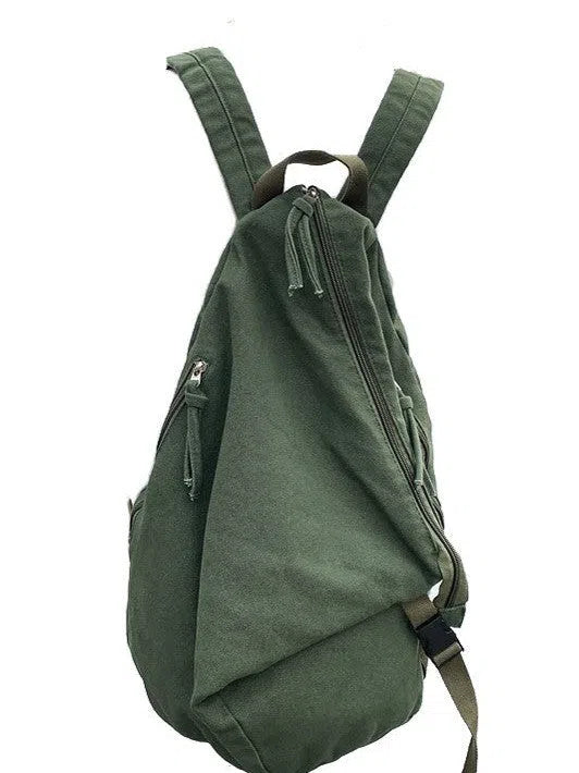 Staying Cool in a Busy World Asymmetric Canvas Backpack-Women's Accessories-Shop Z & Joxa