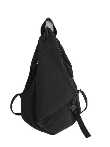 Staying Cool in a Busy World Asymmetric Canvas Backpack-Women's Accessories-Shop Z & Joxa