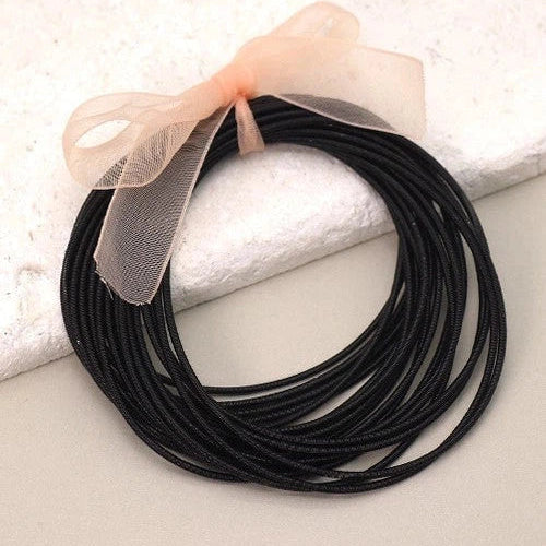 Stretchy Guitar String Bracelet Set-Women's Accessories-Shop Z & Joxa