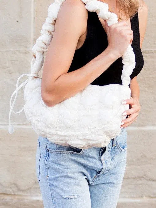 Style Girl Convertible Quilted Puffer Crossbody Bag-Women's Accessories-Shop Z & Joxa