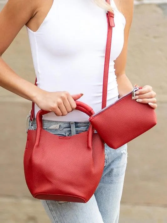 The Little Luxe – Drew Mini Bucket Bag-Women's Accessories-Shop Z & Joxa