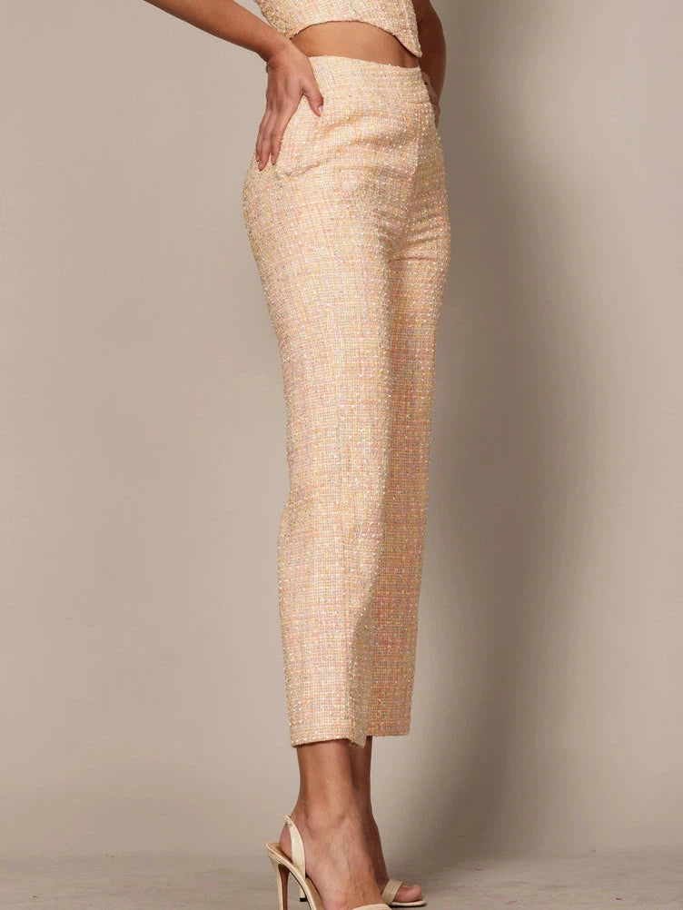 The Most Courageous Act Jacquard Pants-Women's Clothing-Shop Z & Joxa