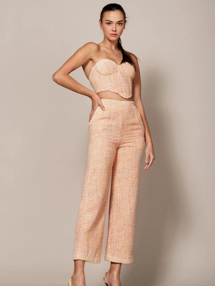 The Most Courageous Act Jacquard Pants-Women's Clothing-Shop Z & Joxa