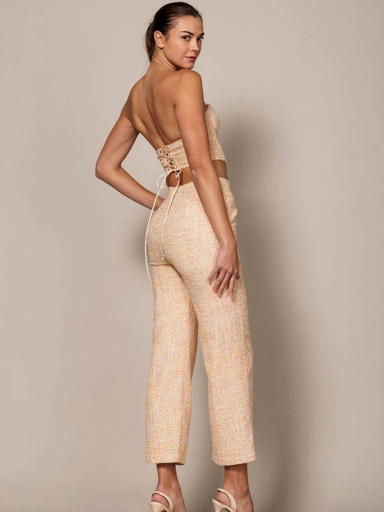 The Most Courageous Act Jacquard Pants-Women's Clothing-Shop Z & Joxa