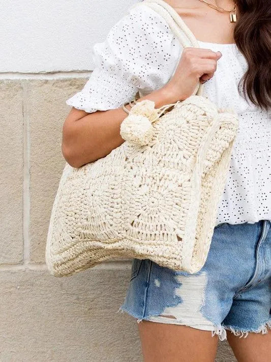 Tote-ally Ready – The Straw Traveler Bag-Women's Accessories-Shop Z & Joxa