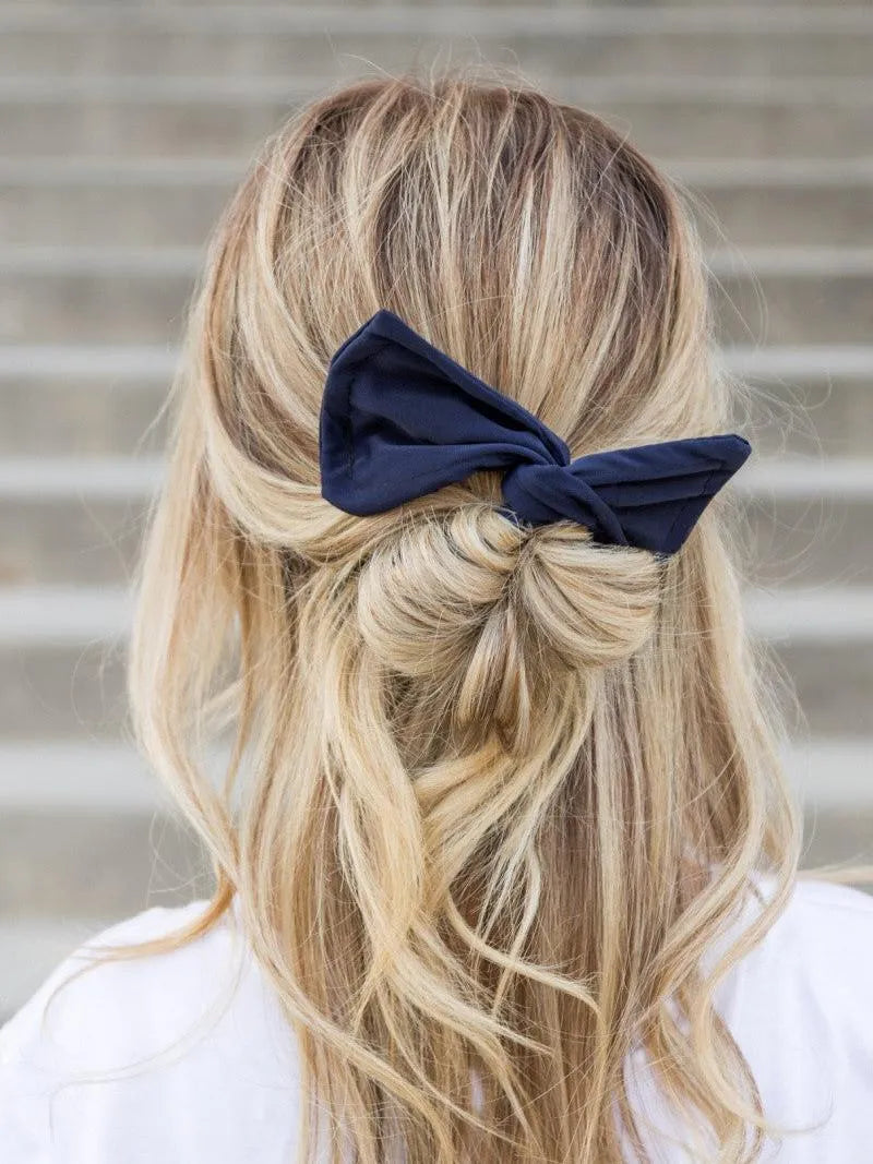 Twisted Bow Perfect Messy Bun Hair Accessory-Women's Accessories-Shop Z & Joxa