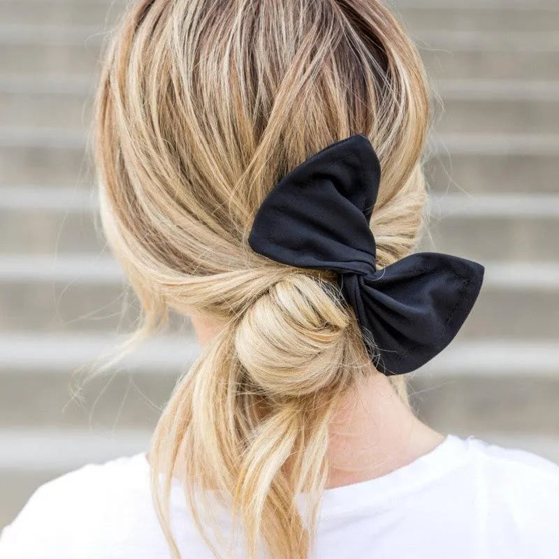 Twisted Bow Perfect Messy Bun Hair Accessory-Women's Accessories-Shop Z & Joxa
