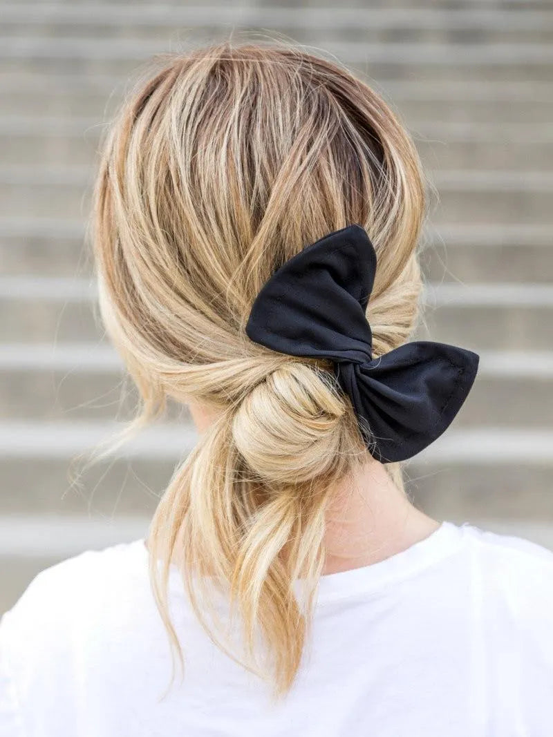Twisted Bow Perfect Messy Bun Hair Accessory-Women's Accessories-Shop Z & Joxa