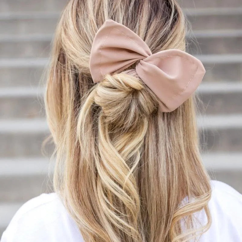 Twisted Bow Perfect Messy Bun Hair Accessory-Women's Accessories-Shop Z & Joxa