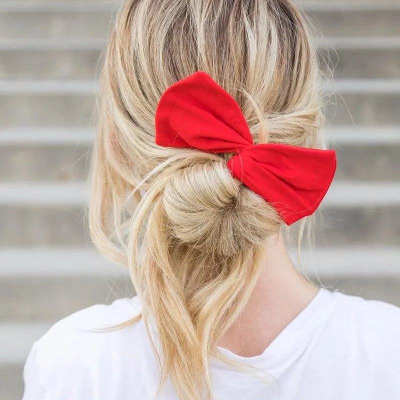 Twisted Bow Perfect Messy Bun Hair Accessory-Women's Accessories-Shop Z & Joxa