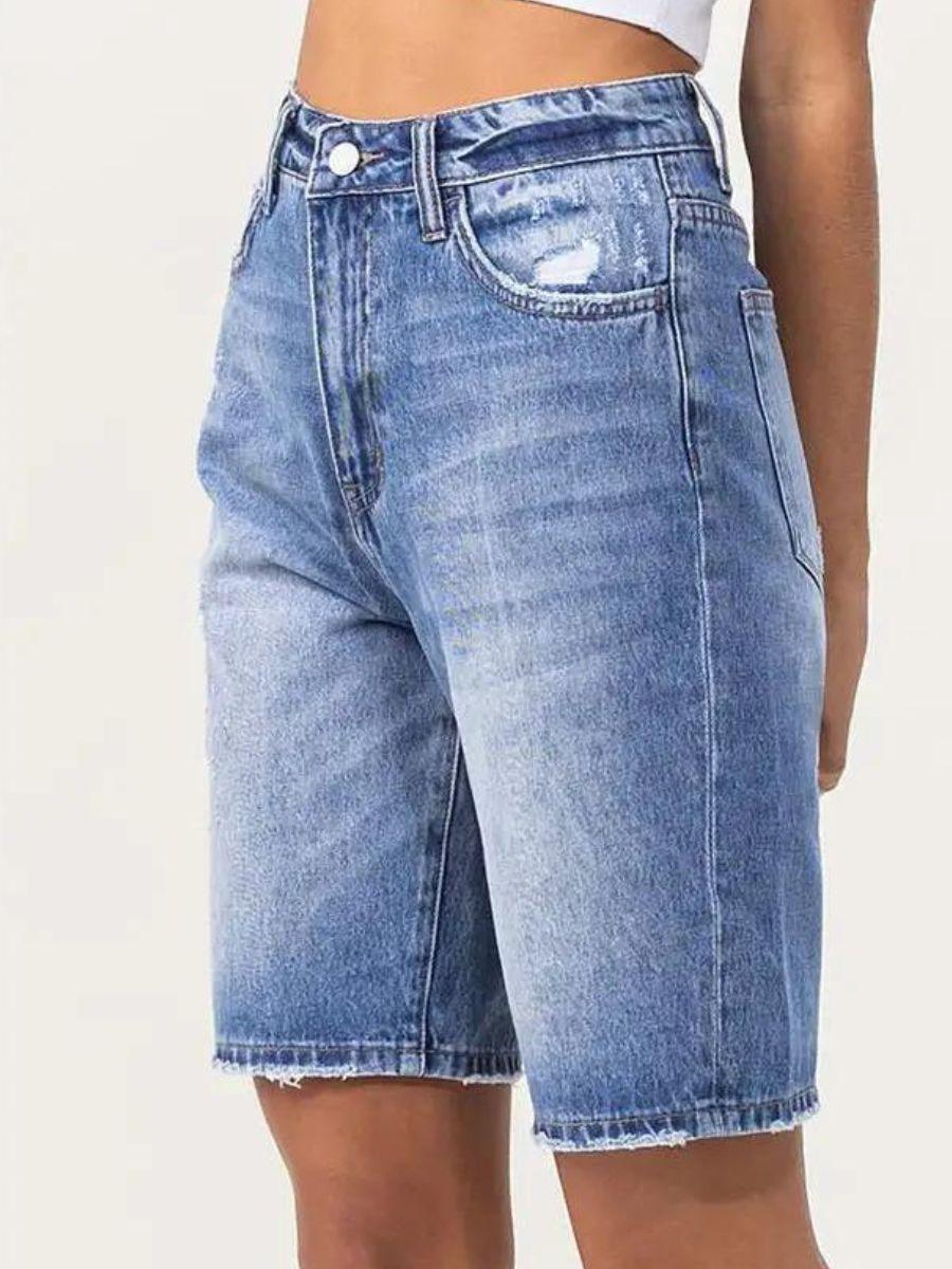 VERVET By Flying Monkey High Fives and Fist Bumps Boyfriend Shorts-Women's Shorts-Shop Z & Joxa